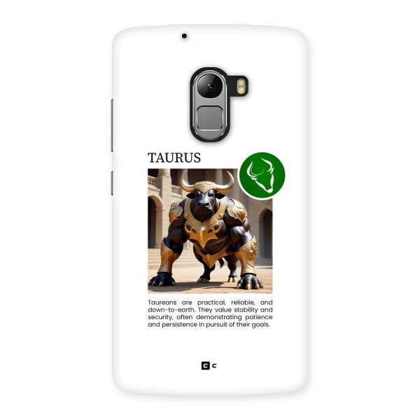 Towering Taurus Back Case for Lenovo K4 Note