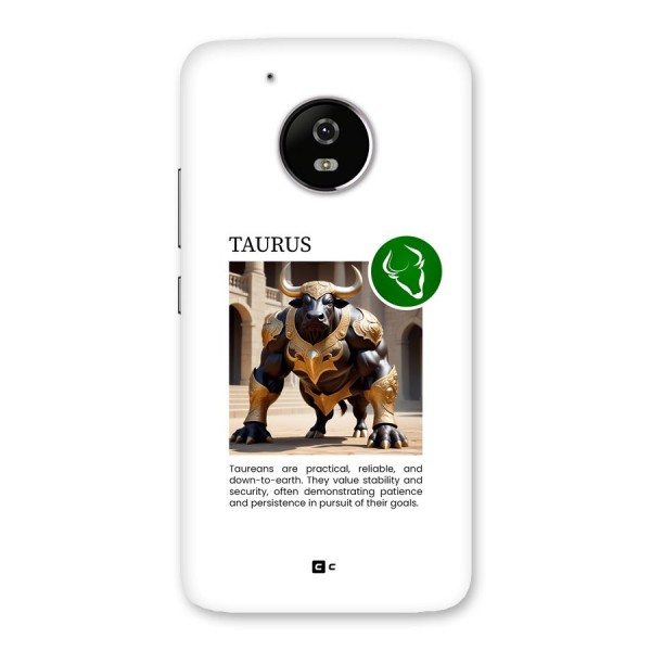 Towering Taurus Back Case for Moto G5