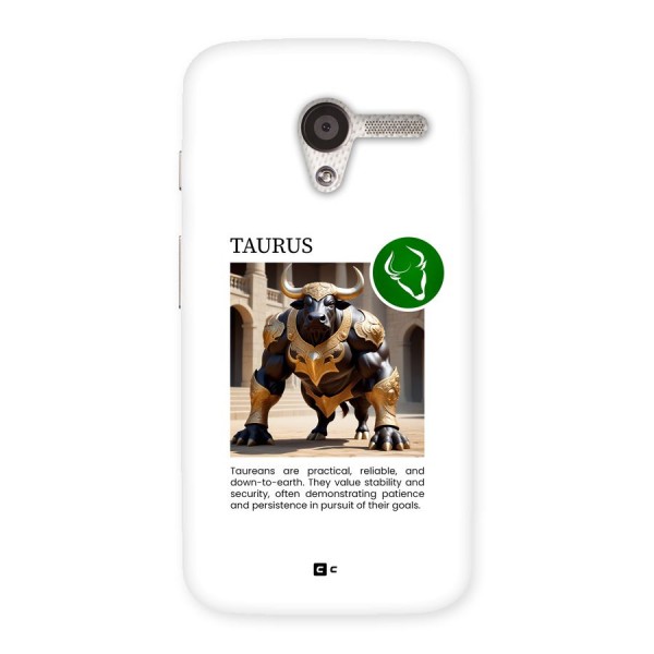 Towering Taurus Back Case for Moto X
