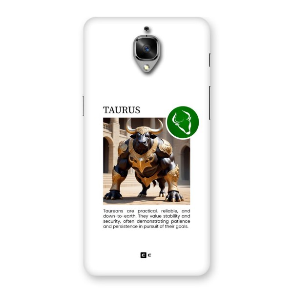 Towering Taurus Back Case for OnePlus 3