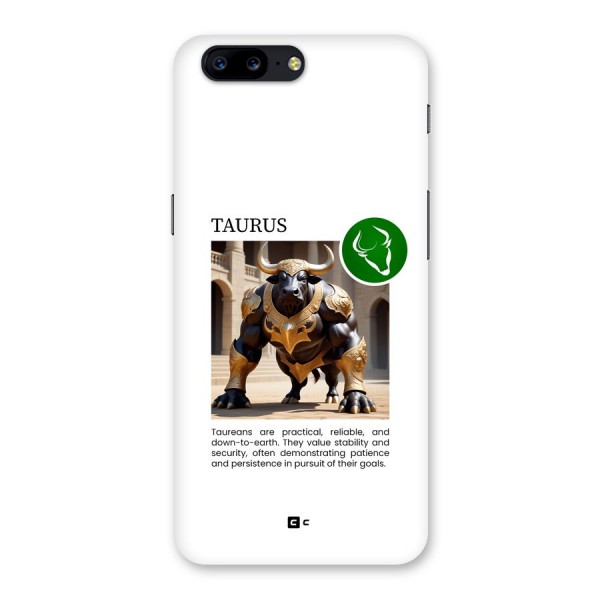 Towering Taurus Back Case for OnePlus 5