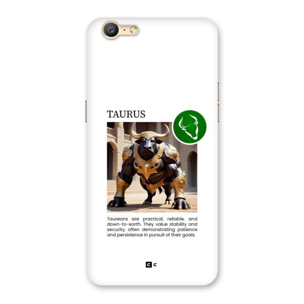 Towering Taurus Back Case for Oppo A57