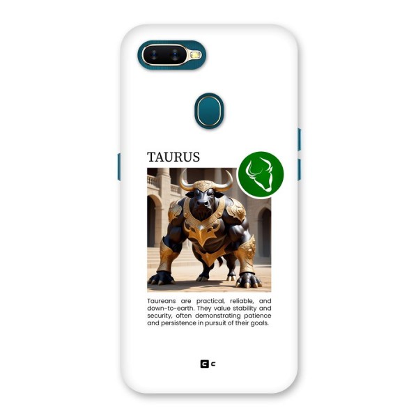 Towering Taurus Back Case for Oppo A7