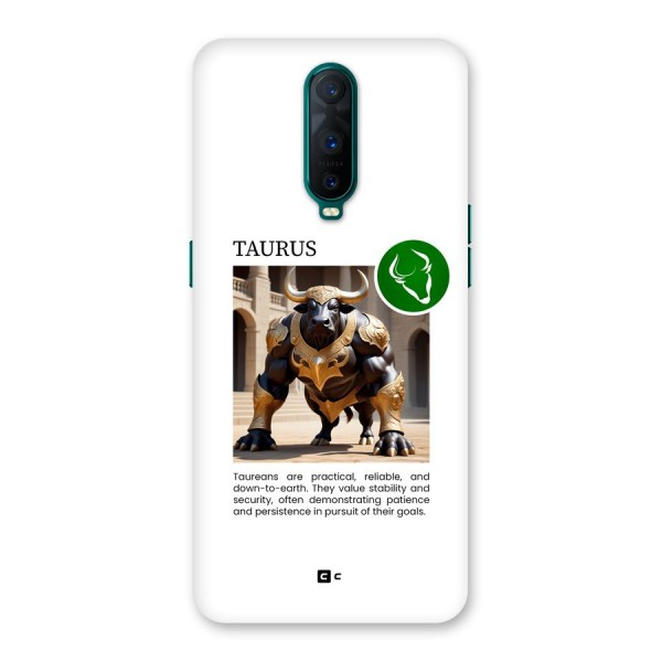 Towering Taurus Back Case for Oppo R17 Pro