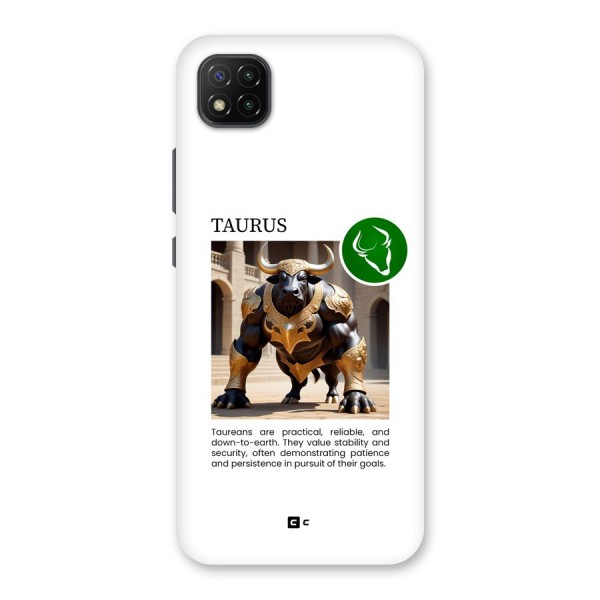 Towering Taurus Back Case for Poco C3