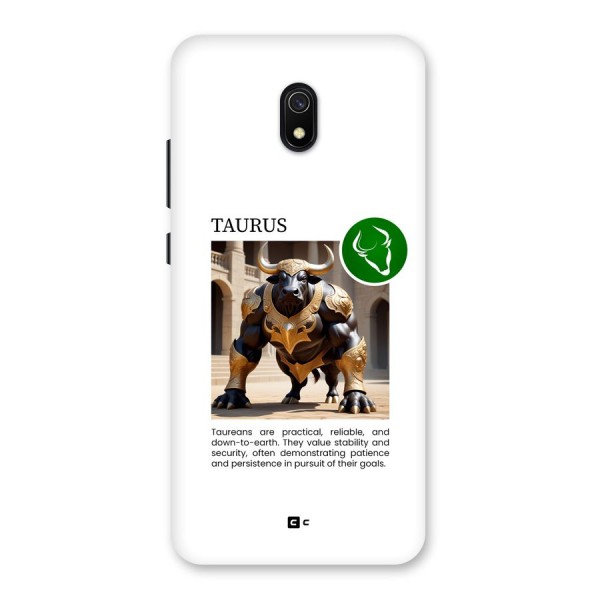 Towering Taurus Back Case for Redmi 8A