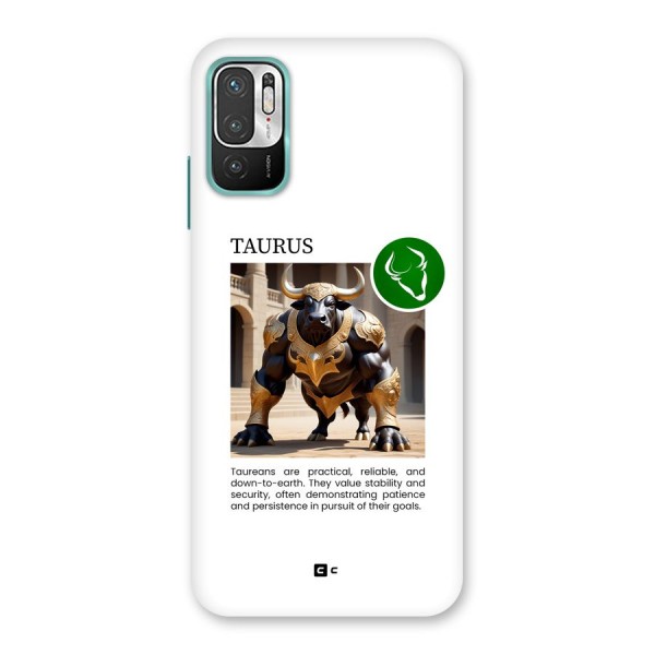 Towering Taurus Back Case for Redmi Note 10T 5G