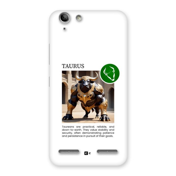 Towering Taurus Back Case for Vibe K5 Plus