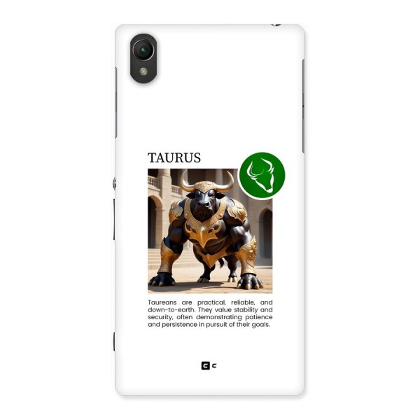 Towering Taurus Back Case for Xperia Z1