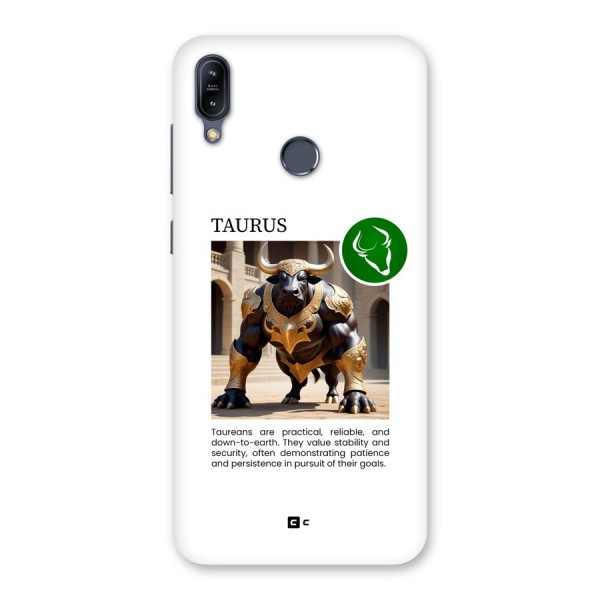 Towering Taurus Back Case for Zenfone Max M2