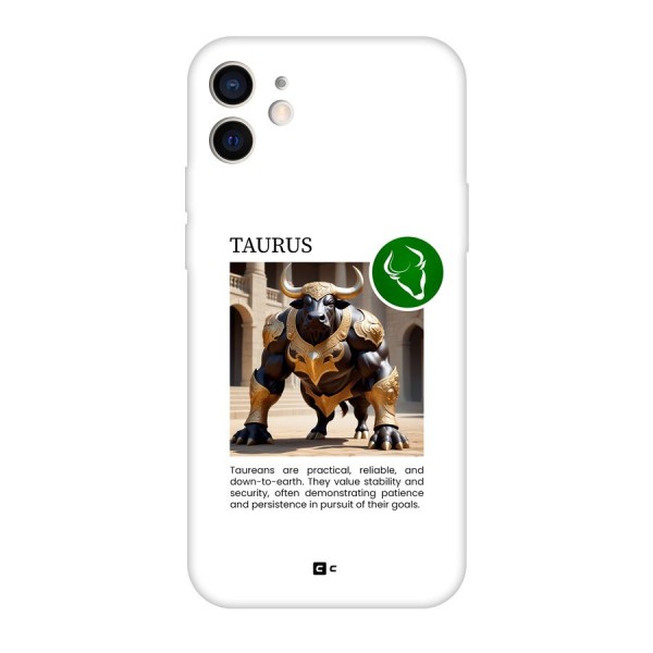 Towering Taurus Back Case for iPhone 12