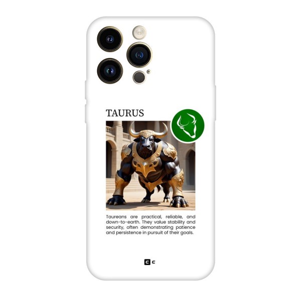 Towering Taurus Back Case for iPhone 14 Pro Max