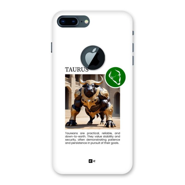 Towering Taurus Back Case for iPhone 7 Plus Logo Cut