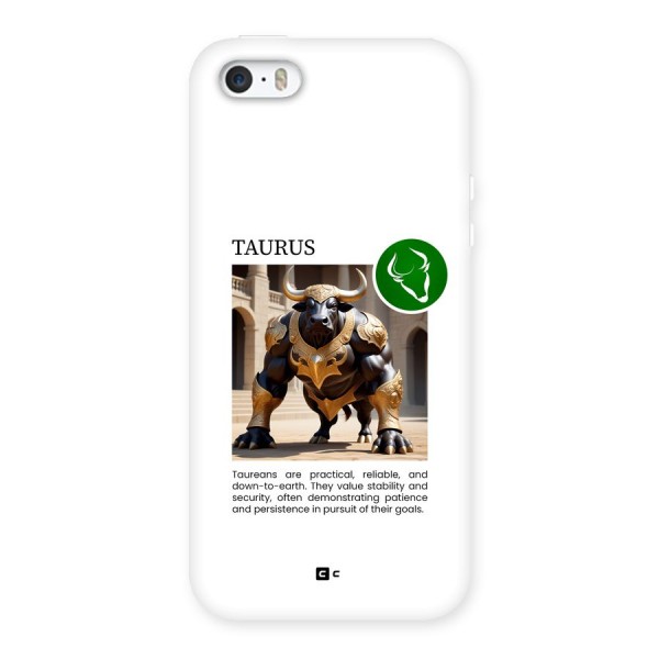 Towering Taurus Back Case for iPhone SE 2016