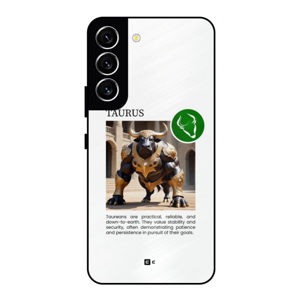 Towering Taurus Metal Back Case for Galaxy S22 5G