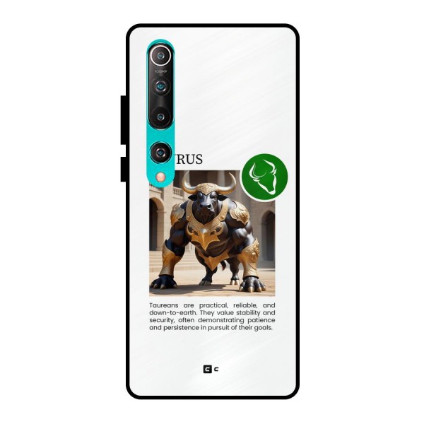 Towering Taurus Metal Back Case for Mi 10
