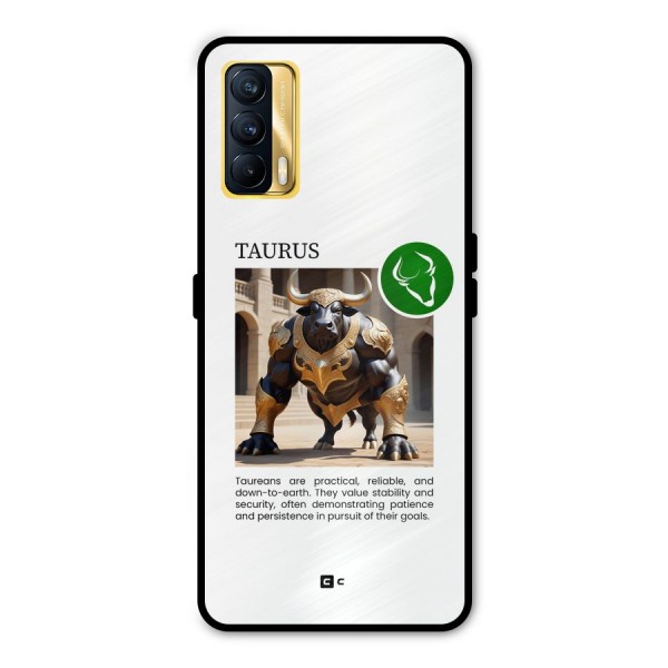 Towering Taurus Metal Back Case for Realme X7