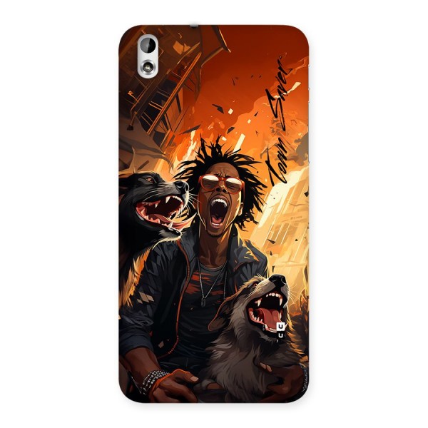 Town Saver Dogs Back Case for Desire 816
