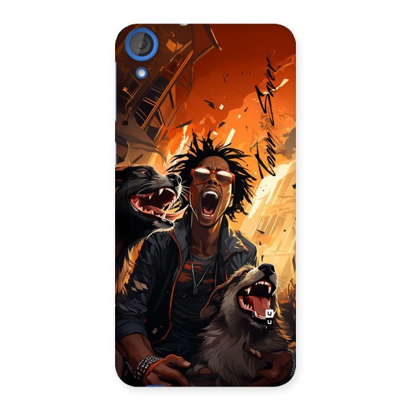 Town Saver Dogs Back Case for Desire 820