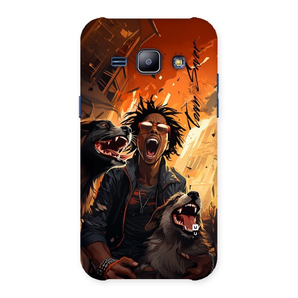 Town Saver Dogs Back Case for Galaxy J1
