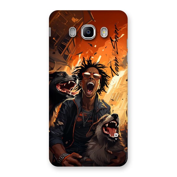Town Saver Dogs Back Case for Galaxy J5 2016