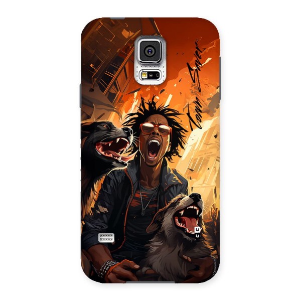 Town Saver Dogs Back Case for Galaxy S5