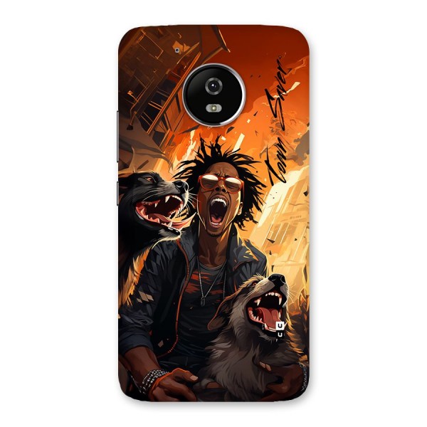Town Saver Dogs Back Case for Moto G5