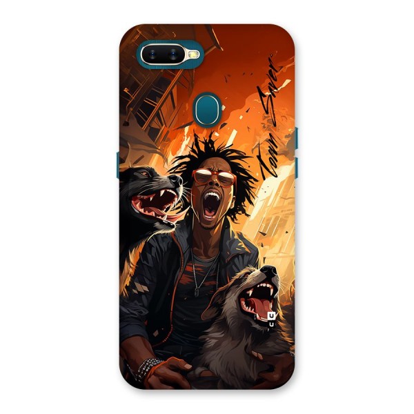 Town Saver Dogs Back Case for Oppo A7