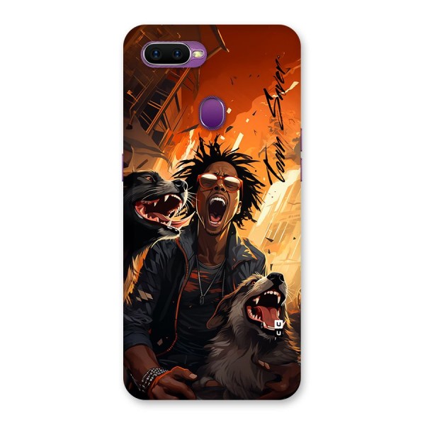 Town Saver Dogs Back Case for Oppo F9