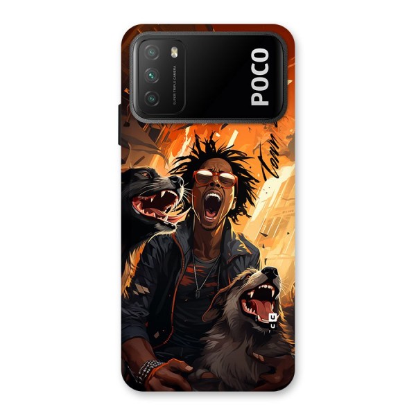 Town Saver Dogs Back Case for Poco M3