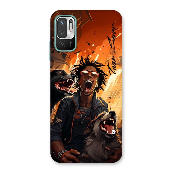 Town Saver Dogs Back Case for Redmi Note 10T 5G