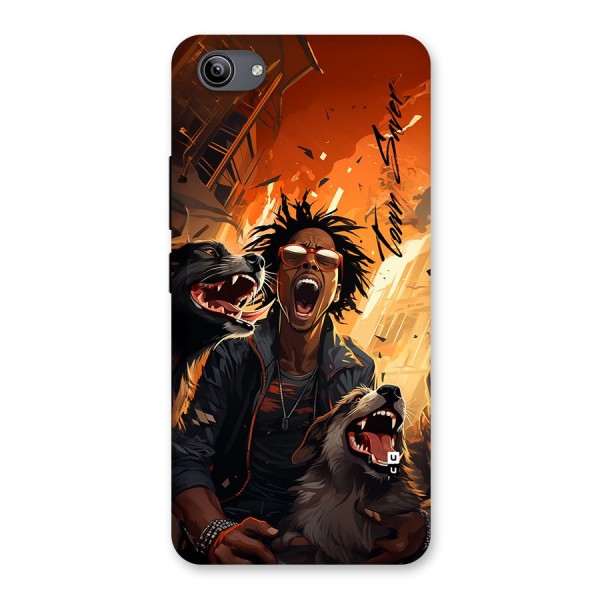 Town Saver Dogs Back Case for Vivo Y81i