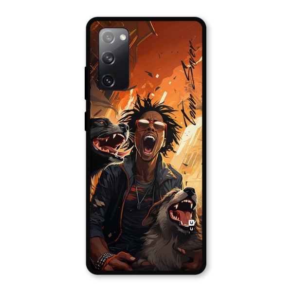 Town Saver Dogs Metal Back Case for Galaxy S20 FE 5G