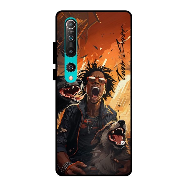 Town Saver Dogs Metal Back Case for Mi 10
