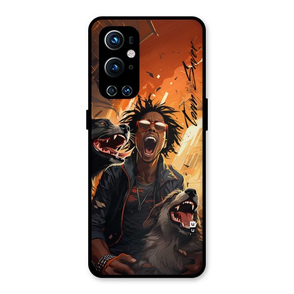 Town Saver Dogs Metal Back Case for OnePlus 9 Pro