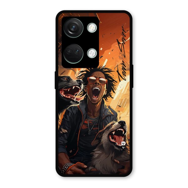 Town Saver Dogs Metal Back Case for OnePlus Nord 3