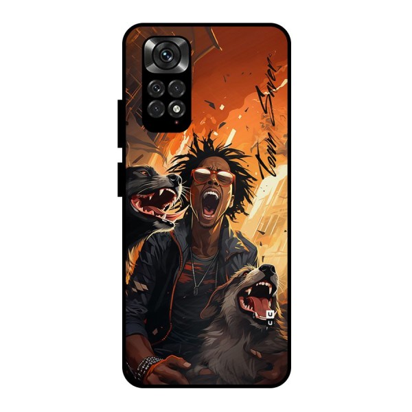 Town Saver Dogs Metal Back Case for Redmi Note 11 Pro