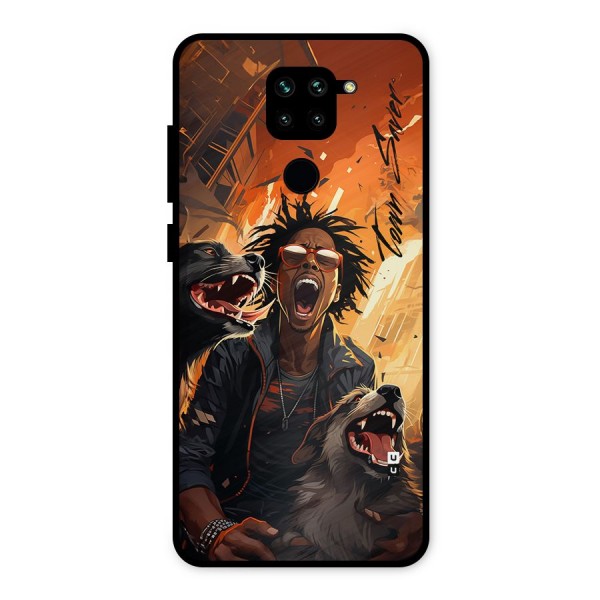 Town Saver Dogs Metal Back Case for Redmi Note 9