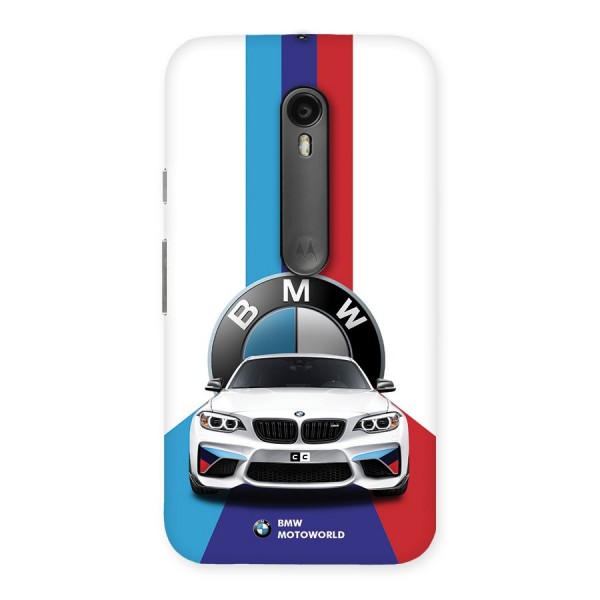 Track Supercar Back Case for Moto G3