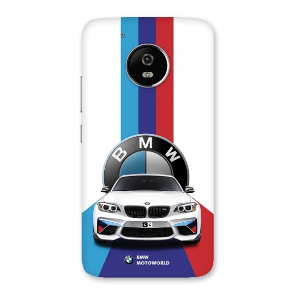 Track Supercar Back Case for Moto G5