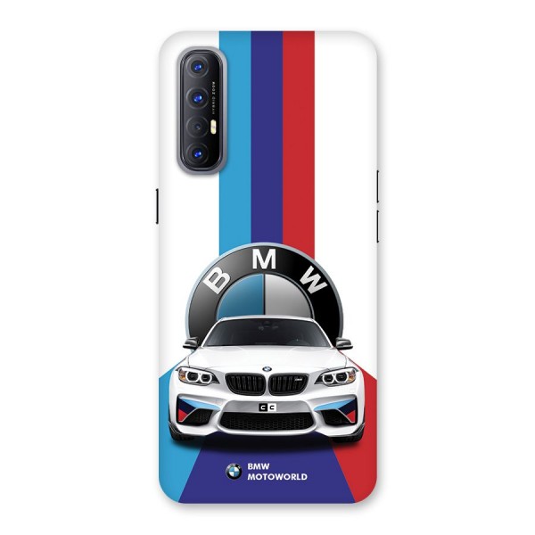 Track Supercar Back Case for Oppo Reno3 Pro