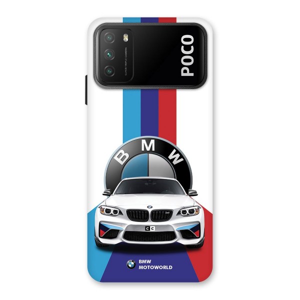 Track Supercar Back Case for Poco M3