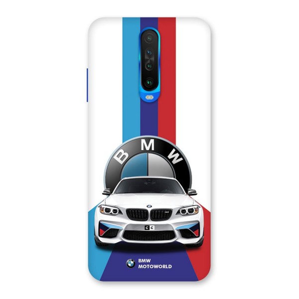 Track Supercar Back Case for Poco X2