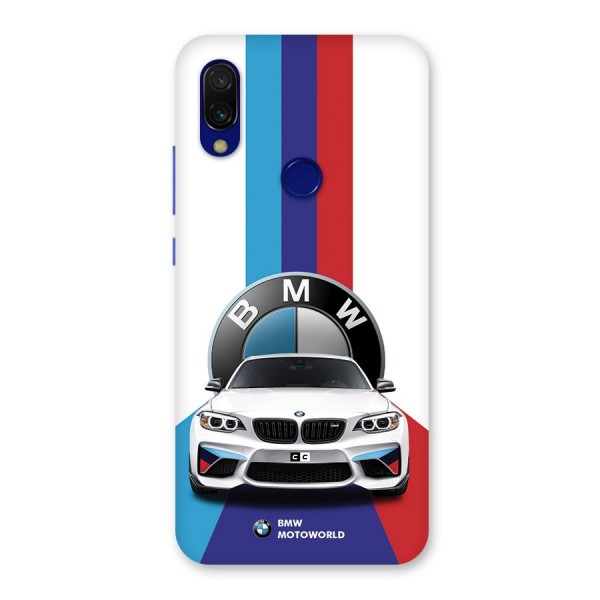 Track Supercar Back Case for Redmi 7