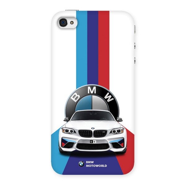 Track Supercar Back Case for iPhone 4 4s