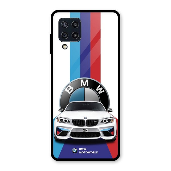 Track Supercar Glass Back Case for Galaxy M32