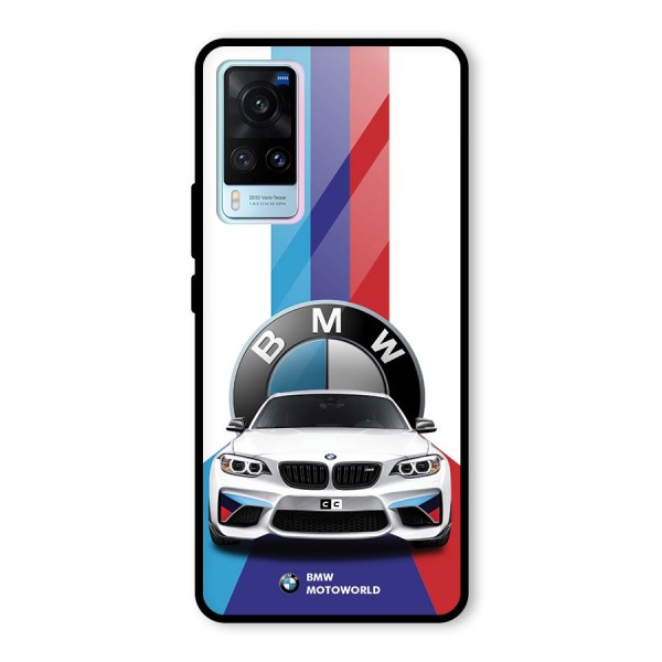 Track Supercar Glass Back Case for Vivo X60