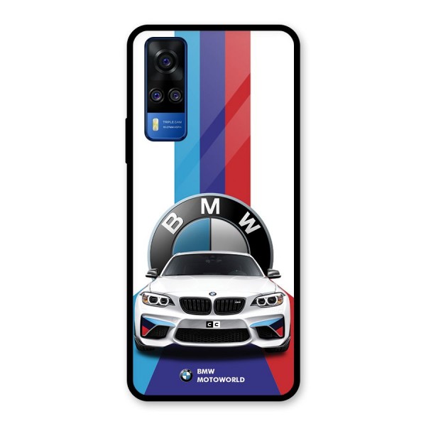 Track Supercar Glass Back Case for Vivo Y51
