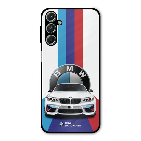 Track Supercar Metal Back Case for Galaxy F34