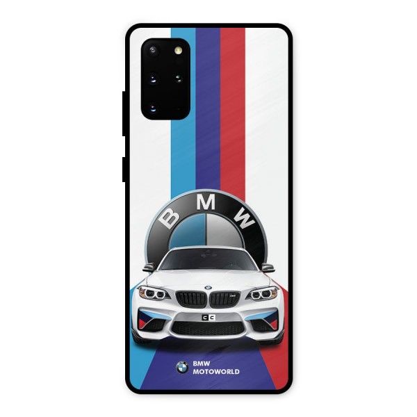 Track Supercar Metal Back Case for Galaxy S20 Plus